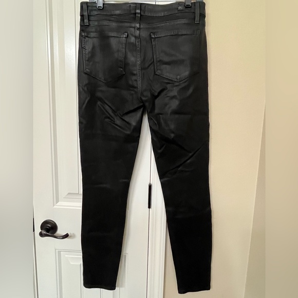 NWT Paige Verdugo Ultra Skinny Jean, black, size 30 - Picture 3 of 7
